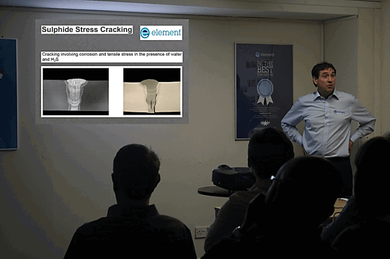 Sour Service testing of Carbon Steel Girth Welds By Phil Dent Element