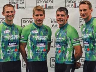 Institute members take part in the Race Across America (RAAM), 2018