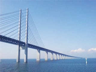 Repainting of Øresund Bridge gets under way