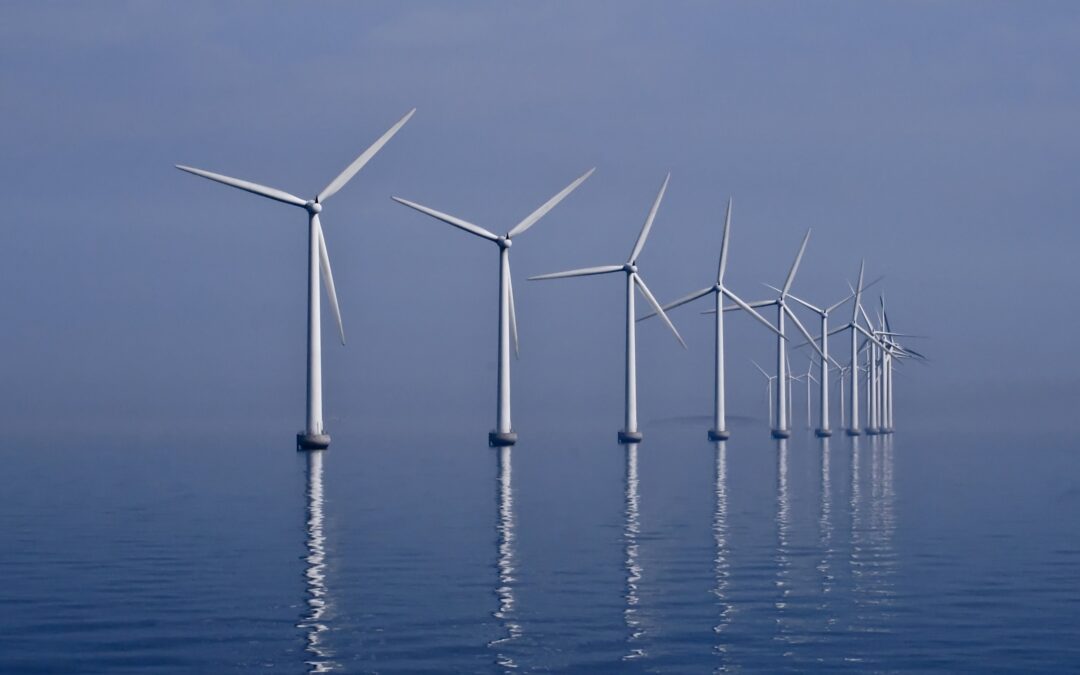 Wind Turbines at sea