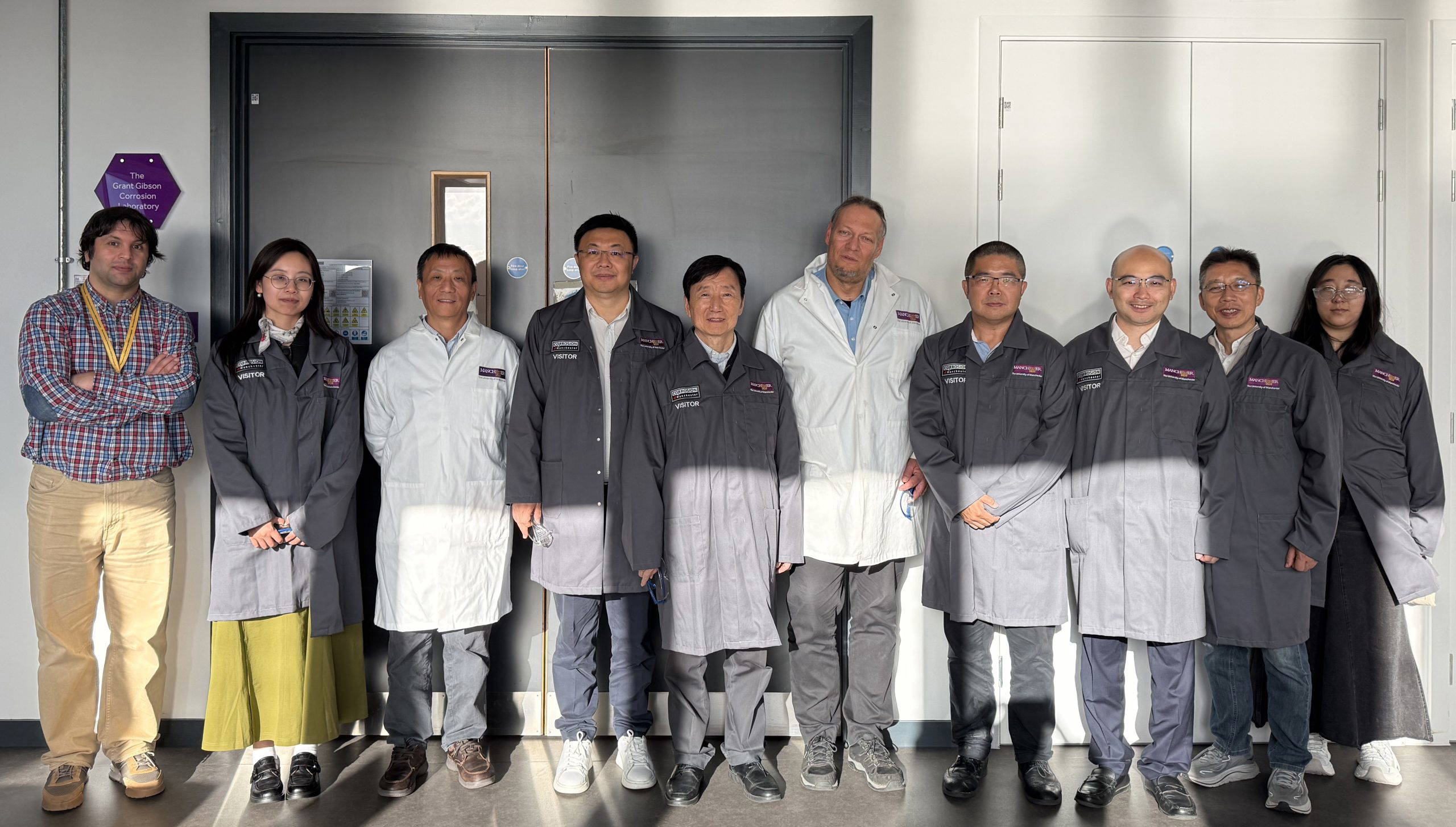 6 Chinese Scholars Delegation Visiting Corrosion Research Facilities at the University of Manchester