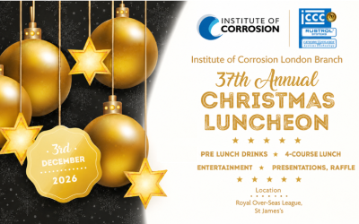 37th Annual ICorr London Branch Christmas Luncheon